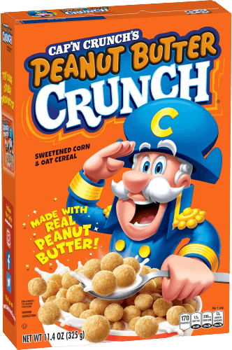 Bag of Cap’n Crunch’s Peanut Butter Crunch®